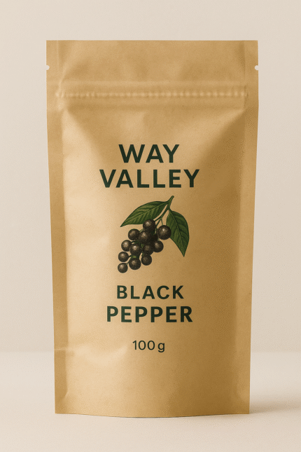 Whole Black Pepper – Way Valley